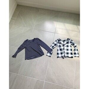 Two Long Sleeve Childrens Place Blouses Tops Shirts  4T